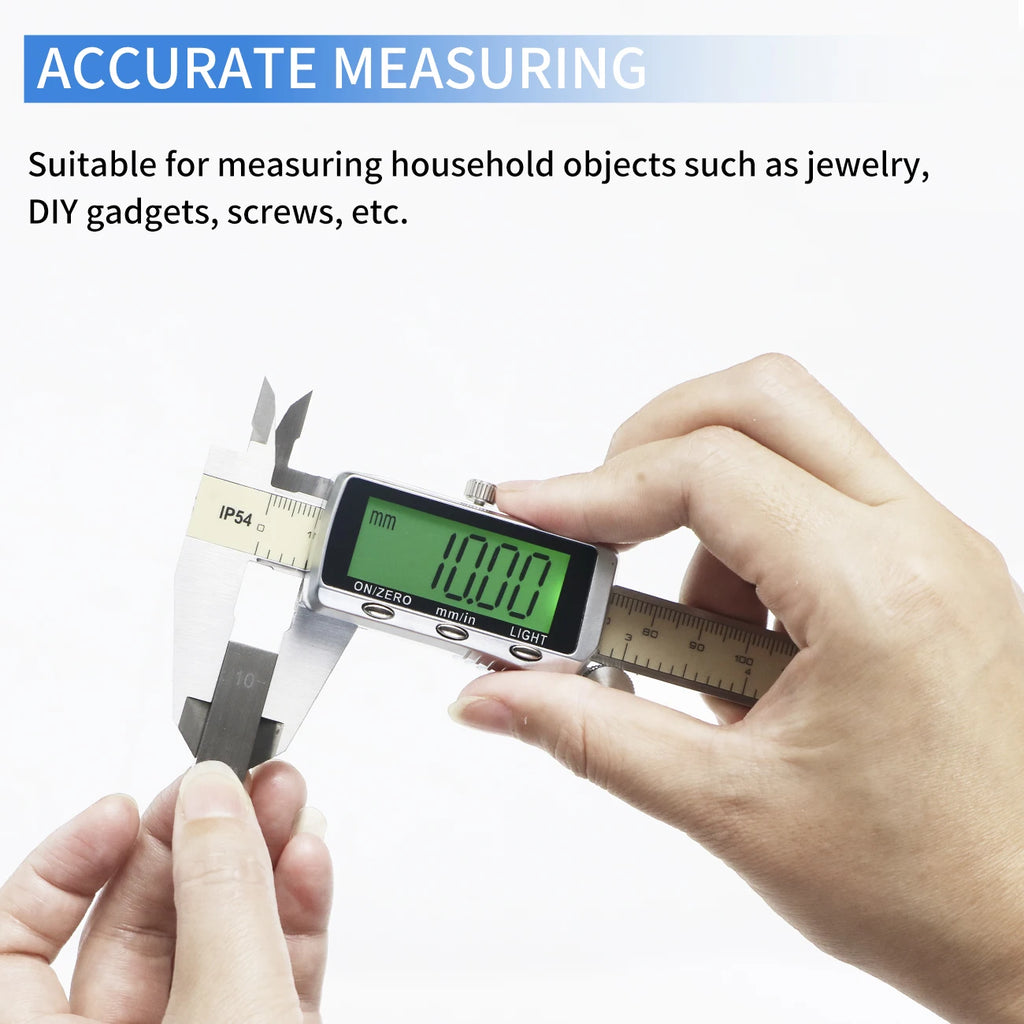 SHAHE IP54 Digital Caliper Electronic Caliper Ruler Digital Vernier Caliper Digital Caliper Stainless Steel Calipers