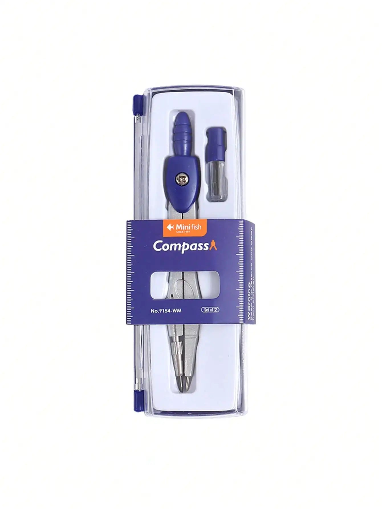 Precision Compasses with Replaceable Tips  Student Drawing and Mapping Tool Set  Suitable for Both Examination and Office Use