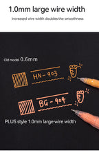 Languo 90 Colors Painting Acrylic Gel Pens Large Capacity Ink Pen for Drawing Diary Diy Coloring Doodling Painting Art Supplies