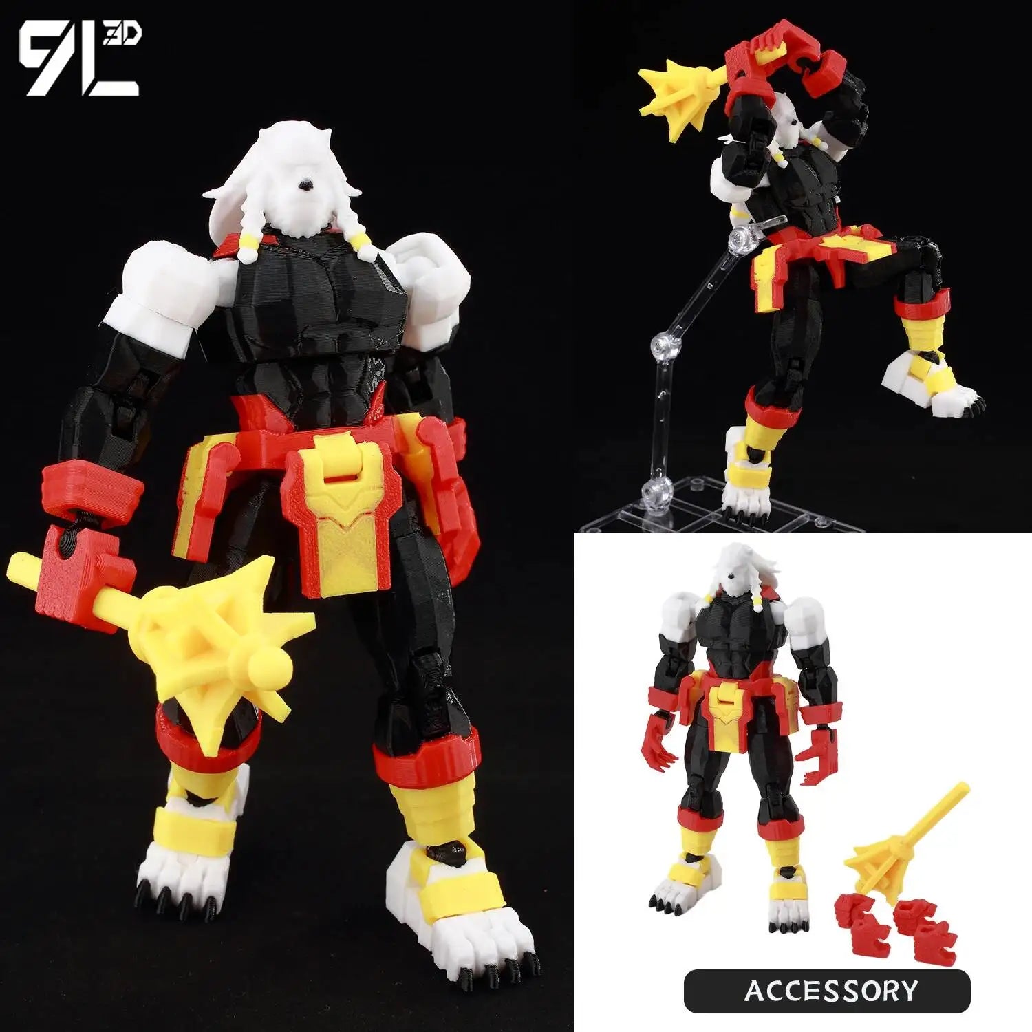 9L3D Printe Dummy13 T13 Unbeatable Mark Grayson Bulletproof Mark Grayson Action Figure Anime Collectible Model Toy For Kids Gift
