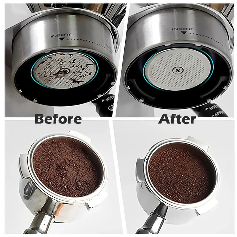 Coffee Filter Paper 51mm 53mm 58mm Round Disposable Secondary Water Filter Papers Espresso Portafilter Accessories Barista Tools