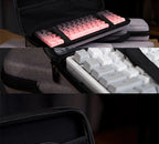 1pc EVA Protective Case for Keyboard, Waterproof Travel Storage Bag Fits 61 Key 87 Key 104 Key Full Size Mechanical