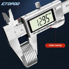 0-50MM Digital Caliper with Metal Screen  Portable Digital Wear Resistance Rust Industrial Measuring Tool