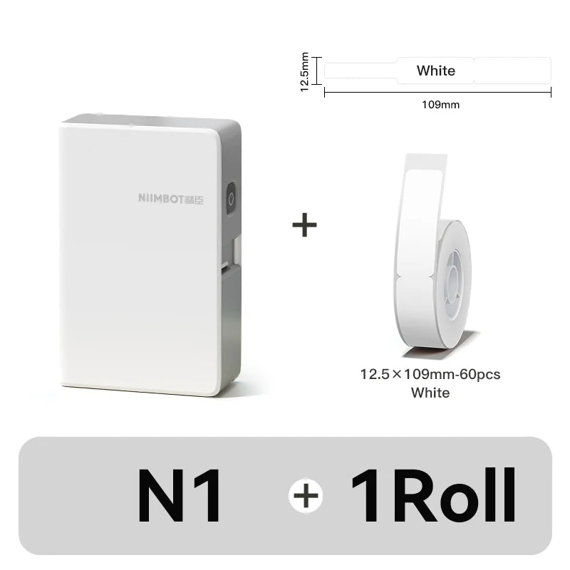 Niimbot N1/M2 Thermal Transfer Label Printer Color Printing Label Machine Wireless DIY Price Tag Sticker for Home Office