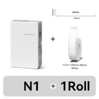 Niimbot N1/B18 Thermal Transfer Label Sticker Printer Mini Label Maker With Ribbon PET Papers For Jewelry Store Cable Cosmetics