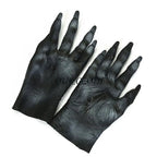 Horrific Demons Gloves Latex Werewolfs Gloves Zombied Hand Gloves Halloween Cosplay Costume Accessory for Women Men Y1AC