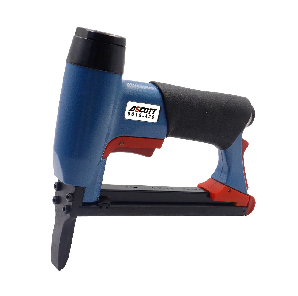 21Ga Air Upholstery Stapler Gun 8016-429 Pneumatic Nailer Long Nose 12.8mm Width Fine Wire Nail Gun Woodworking Tools