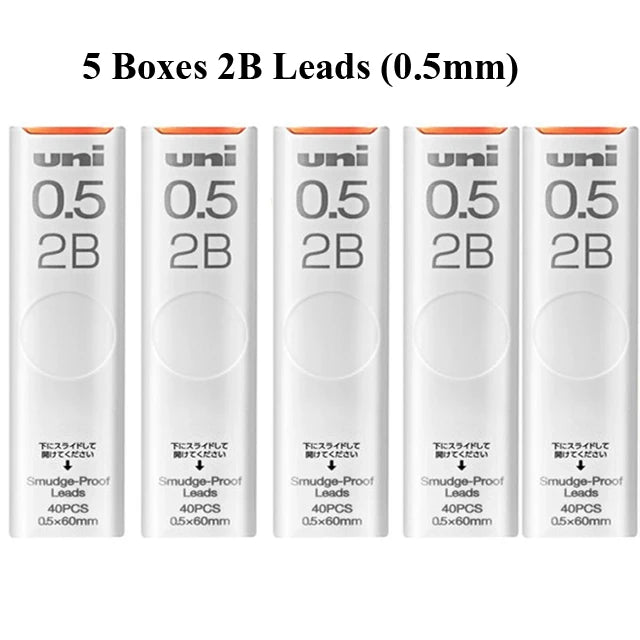 UNI KURUTOGA Mechanical Pencil M5-452 Creative Writing Continuous Sketch 0.5mm Lead Automatic Rotating Mechanical Pencil