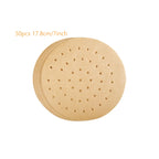 50pcs Air Fryer Parchment  Disposable Steamer Liners Kitchen Cookers Oil-proof Paper Barbecue Fryer Baking Accessories      0151