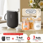 NIIMBOT D11 New Version Label Printer Mini Portable 300DPI Bluetooth Wireless Label Maker Name Tag Kitchen Sticker PrintingMaker