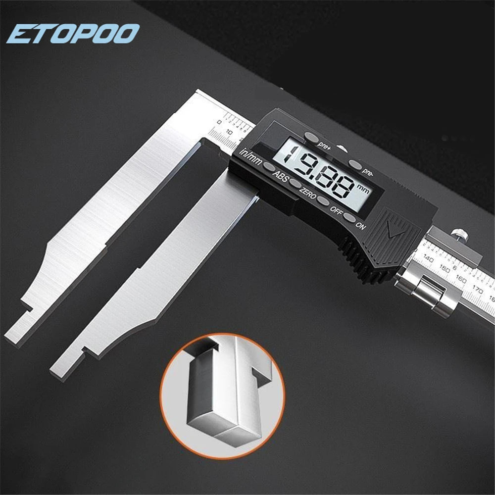 300mm 12inch Long Jaw Digital Vernier Caliper with 150mm Long Jaw 0-300mm X 150mm Heavy Duty Digital Vernier Caliper
