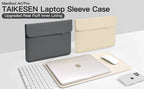 Laptop Sleeve Bag Cases For Macbook Pro Air 13.3 M4 M3 13.6 14 16 15 XiaoMi 15.6 Notebook Pouch Cover HP DELL Shell Accessories