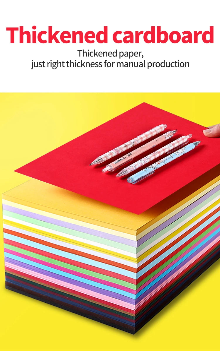 20Sheets 230G A4 Color Cardstock Paper Business Card Cardboard DIY Gifts Card Scrapbook Materials Drawing Card Art Supplies