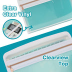13 Pocket Expanding File Folder Organizer with Front Clear Pouch,Accordion File Organizer with Zipper Closure,Papers Letter Size