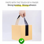 Black Super Adhesive Fabric Duct Tape Electric bicycle seat repair tarpaulin repair Black Cloth-based Adhesive Tape Packing tape