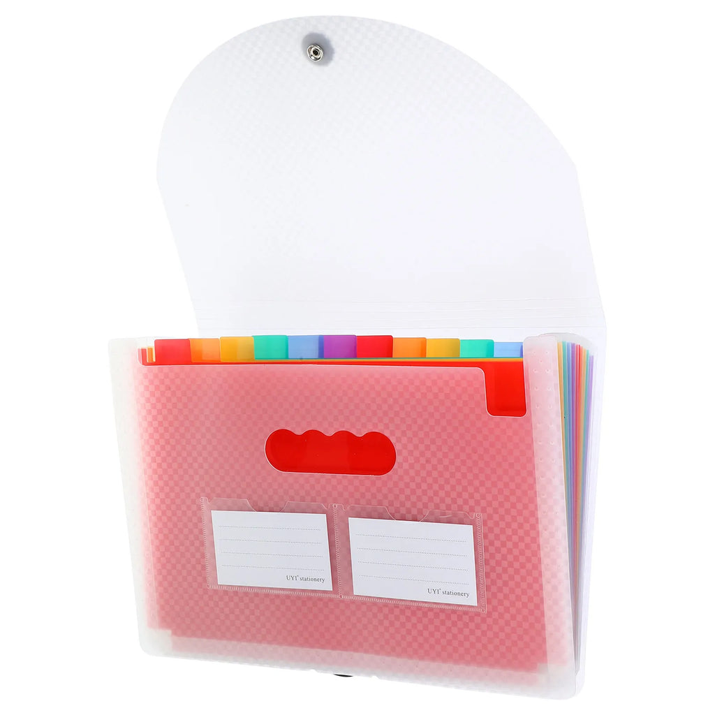 Document File Folder Multi-Layer Expanding Accordion File Organizer Folder Portable Office School Storage Document Receipt