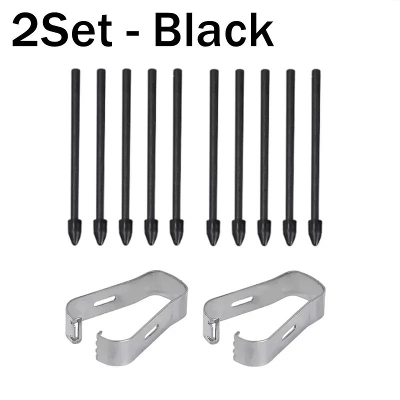 Stylus Pen Tips for Samsung S Pen Replacement S Pencil Spare Nib with Removal Tweezer for Samsung Galaxy Tab S10/S10 Ultra/S9/S8
