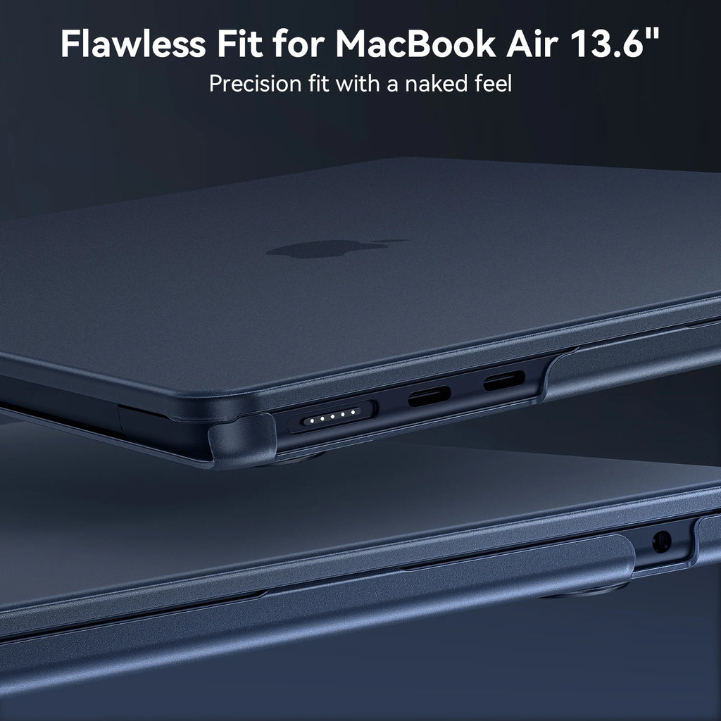 2026 Laptop Case For Macbook Air 13.6 inch M5 M4 M3 M2 2026 2024 2022 A3240 A3113 A2681,Ultra Thin Matte Case