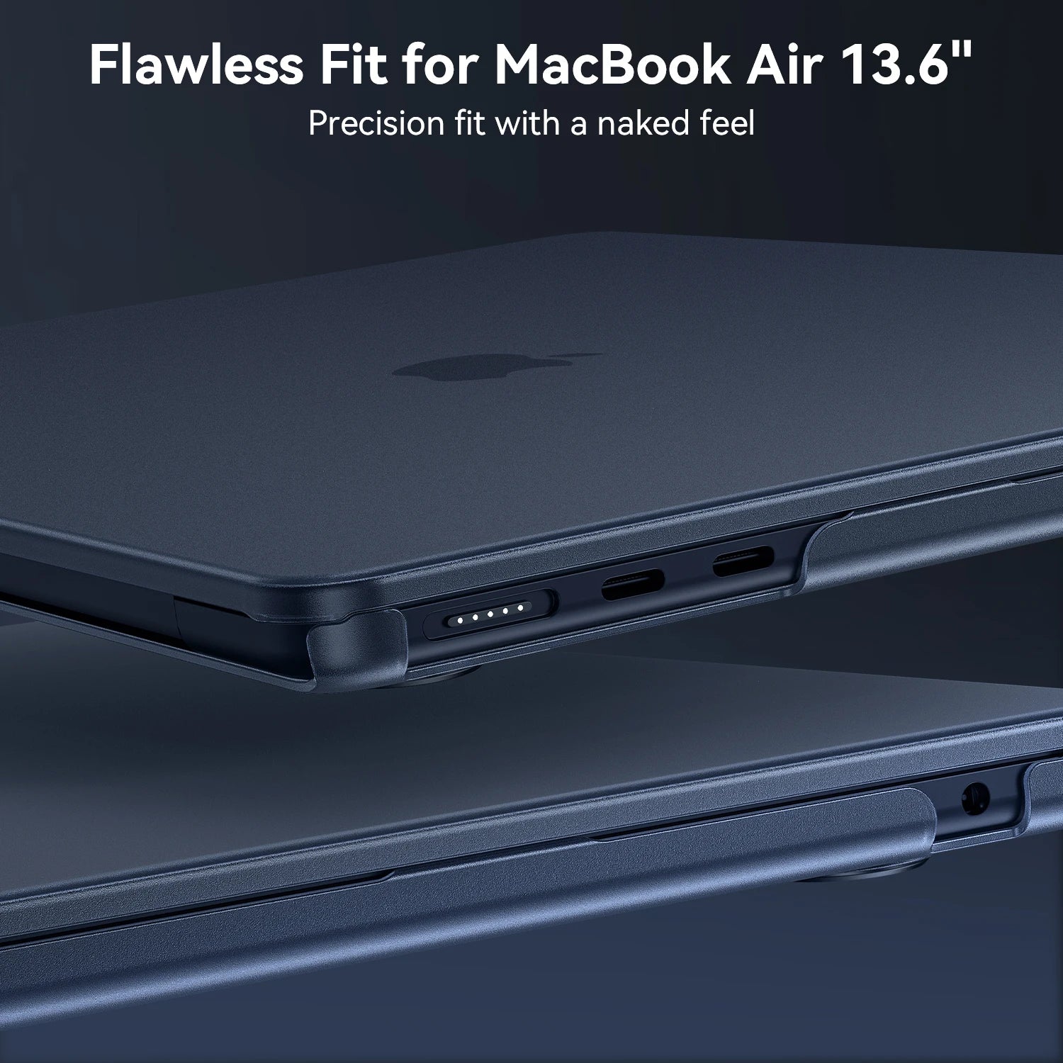 2026 Laptop Case For Macbook Air 13.6 inch M5 M4 M3 M2 2026 2024 2022 A3240 A3113 A2681,Ultra Thin Matte Case