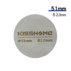 Coffee Puck Screen Fit 51mm 53.5mm 58.5mm Reusable Ground Filter Mesh Heat Resistant Metal For Espresso Accessories Barista Tool