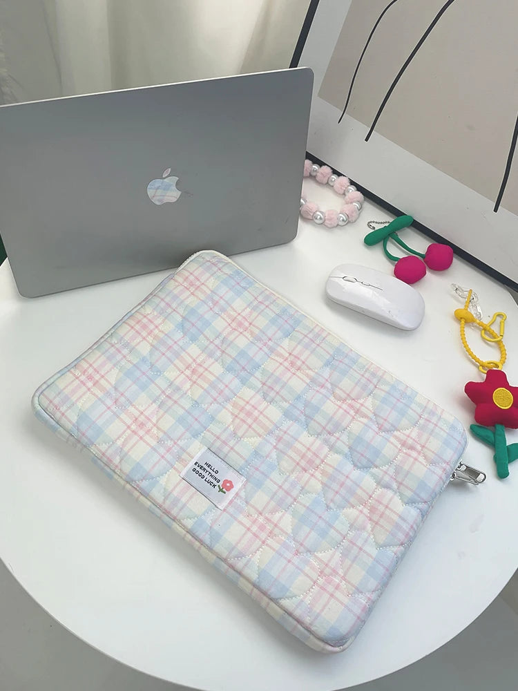 Cute Laptop Sleeves 13.3 14 15 15.6 Inch For Macbook Tablet Sleeve Bag For IPad Pro9.7 10.2 11 Air3 4 10.5 10.9 XiaoMi Samsung