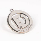 Custom Logo 3D Metal Letters Zinc Alloy Name Tag for Handbag Clothing Metal Labels Sew-On