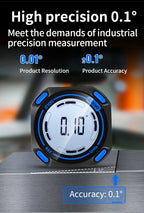 SNAKOL Mini Angle Gauge Magnetic Protractor Digital Inclinometer Angle Finder Level Box With Magnes and Backlight
