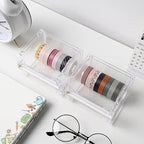 Masking Tape Cutter Washi Tape Storage Organizer Cutter Office Tape Dispenser
