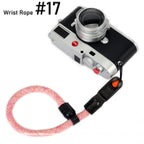 Quick Release Beads Round Rope Camera Shoulder Strap Lanyard for Canon Nikon Panasonic Sony Fujifilm Neck Strap Wrist Strap
