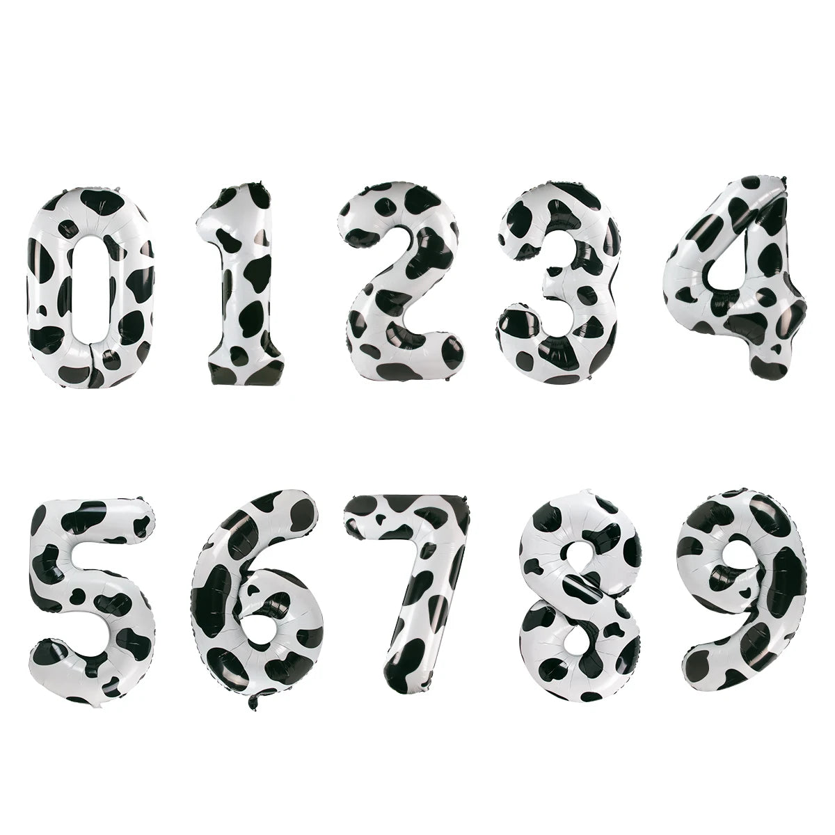 Cow Party Themed Disposable Tableware Set Paper Plates and Cow Napkins for Kids Cow Themed Birthday Party Decorations