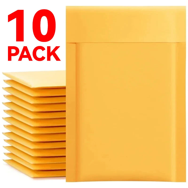 Kraft Bubble Mailers Wholesale Bubble Envelopes Bag Waterproof Foam Self-Sealing Paper Envelopes Shipping Bags for Packaging Bag