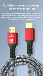 MINGCVIL 48Gbps HDMI-compatible Cable 8K 60Hz 1m 2m 3m 5m HDMI-compatible 2.1 Cable 4K 120Hz HDR 3D Effect Video for HDTV PC