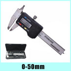 Mini Stainless Steel Digital Caliper 50mm 70mm 100mm Electronic Vernier Caliper Slider Caliper Gem Thickness Gauge