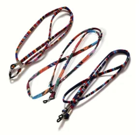 3pcs Glasses Sunglasses Cotton Neck Strap Fixing Strap Glasses Hanging Neck Strap High End Ethnic Rope Glasses Chain