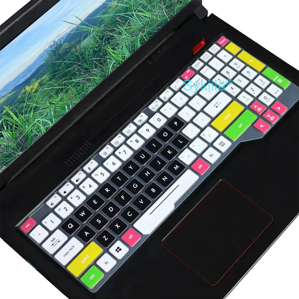 Keyboard Cover for ASUS TUF Gaming A15 A16 A17 A18 F15 F16 F17 FX507 FX607 FA608 FA808 FX608 Silicone Protector Skin Case 15 16