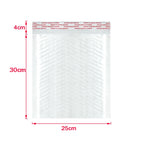 Bulk 50 Shockproof White Foam Envelope Bag Self-sealing Padded Mail Bubble Bag Envelope Shipping Office Packaging Parcel