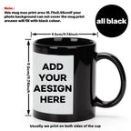 Custom Mug - Personalized Coffee Mug with Photos & Text - Unique Gift for Anniversary, Valentine's Day, and Mother's Day