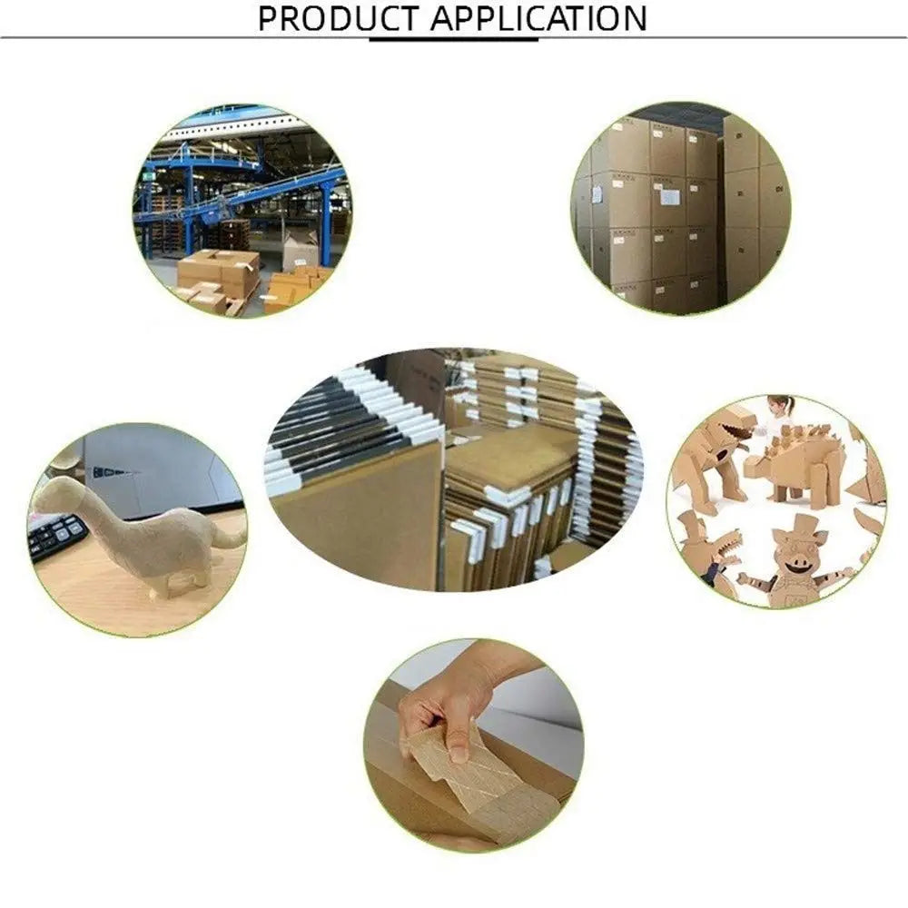 Reinforced Kraft Paper Tape Self Adhesive Car Painting Shelter Photo Frame Gummed Packaging Tape Carton Sealing Tape Recyclable