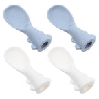 4 Pcs Baby Bag Spoon Set Spoons for Tableware Feeder Silicone Food Pouch Attachment Grade