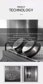 MUVNA Precision High Extraction Mobius Espresso Basket Filter, Micro Sieve Filter Basket with 304 Stainless Steel for 51/54/58mm