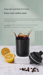 Mini Thermos Bottle Coffee Mug Stainless Steel Cup Thermal Leakproof Vacuum Flask Double Wall Tumbler Insulated Travle Drinkware