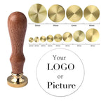 Custom Stamps Personalized Logo Metal Stamps Custom Wax Seals Stamps Customize Your Own Logo Gift Stamps Invitation Stamps