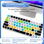 Ableton Live Avid Pro Tools Final Cut Pro X PS Hotkey Functional Keyboard Cover US Layout for Magic Keyboard A1644 MLA22B/A