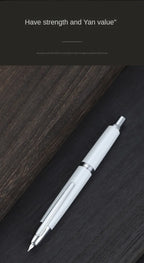 JINHAO 10 Press Fountain Pen Retractable EF/F Nib Metal With Clip Writing Ink Pen Converter School Supplies Stationery PK A1 A2