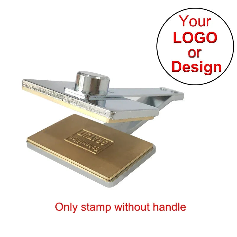 Embosser Stamp Customized Private Logo Customization Library Book Invitation Wedding Embossing Stamp Company Paper Leather Seals