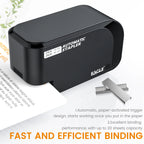 EAGLE Automatic Electric Stapler Set with Staple Remover & 1000 Staples 20-Sheet Capacity Desktop Stapler for Office School Use