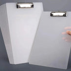 A4 File Folder Clipboard Writing Pad Memo Clip Board Clips Test Paper Storage Organizer School Supplies Office Stationary