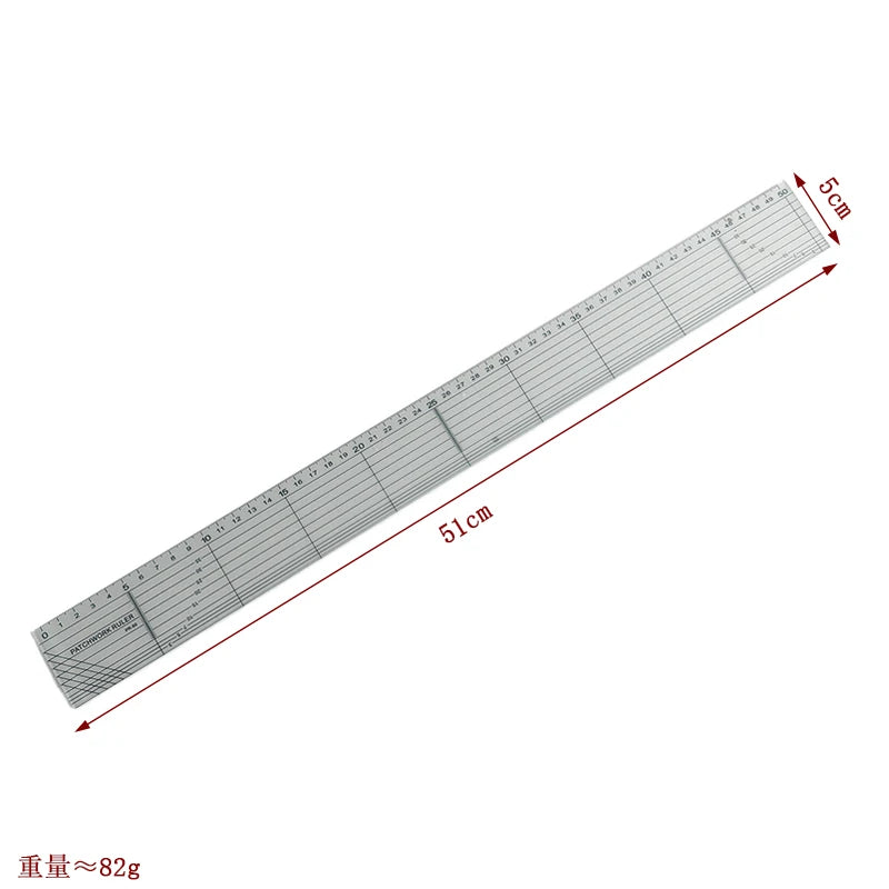 Yokoyama Acrylic Sewing Ruler For Patchwork Measuring Drawing Dressmaker Yardstick DIY Craft Quilting Cutting Accessories Tool