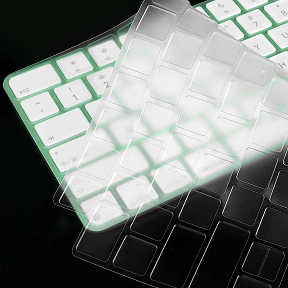 Ultra Thin TPU Keyboard Protector Cover Skin for Magic Keyboard with Touch ID A2449 A3118 MK293LL/A A2450 A3203