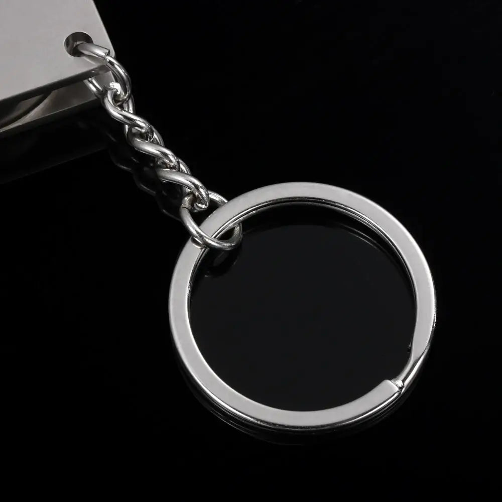 Keyring Measure  Keychain  Retractable Ruler Gauging Tool Measuring Tools Tape Measures